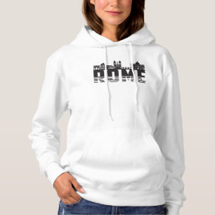 Rom Italien City Skyline Cityscape Funny Gift Idee Hoodie