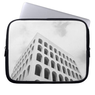 Rom Italien, EUR Palazzo del Lavoro Laptopschutzhülle