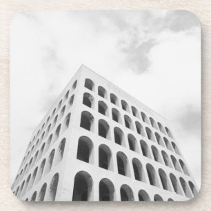 Rom Italien, EUR Palazzo del Lavoro Untersetzer