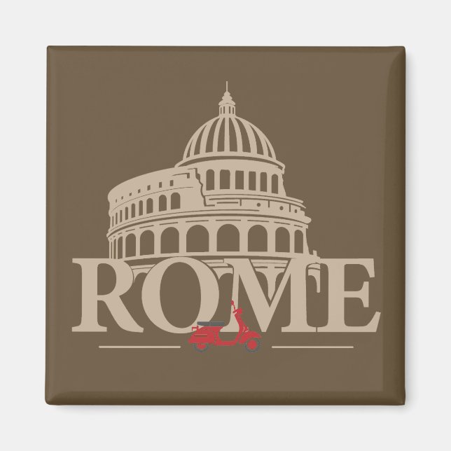 Rom Italien Europa Magnet (Vorne)