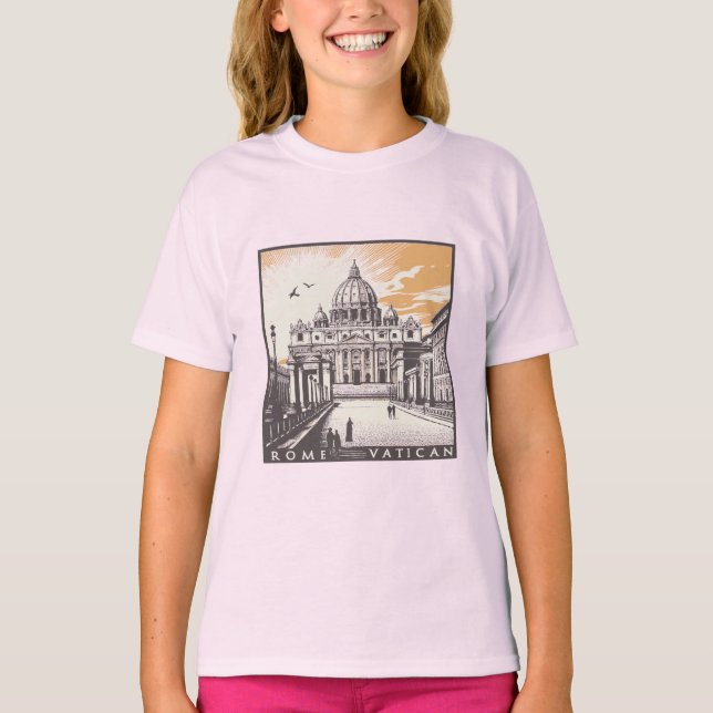 Rom Italien Europa T-Shirt (Vorderseite)