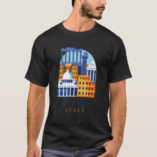 Rom Italien Italien Reisen Italien Reisen Colosseu T-Shirt