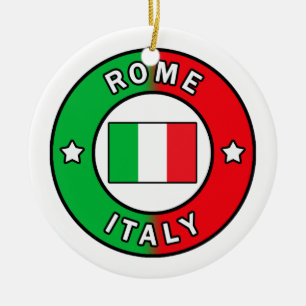 Rom Italien Keramik Ornament