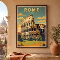 Rom Italien Kolloseum Vintage
