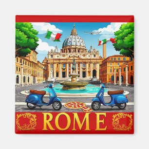 Rom Italien Kolosseum Antike Stadt Reise Erinnerun Magnet