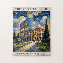 Rom Italien Kolosseum Reise Van Gogh Sternennacht