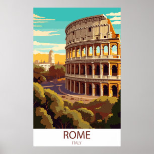 Rom Italien Kolosseum Reise Wandposter Poster