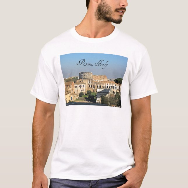Rom, Italien - Kolosseum T-Shirt (Vorderseite)