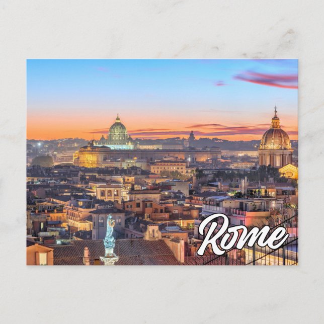 Rom, Italien Postkarte (Vorderseite)