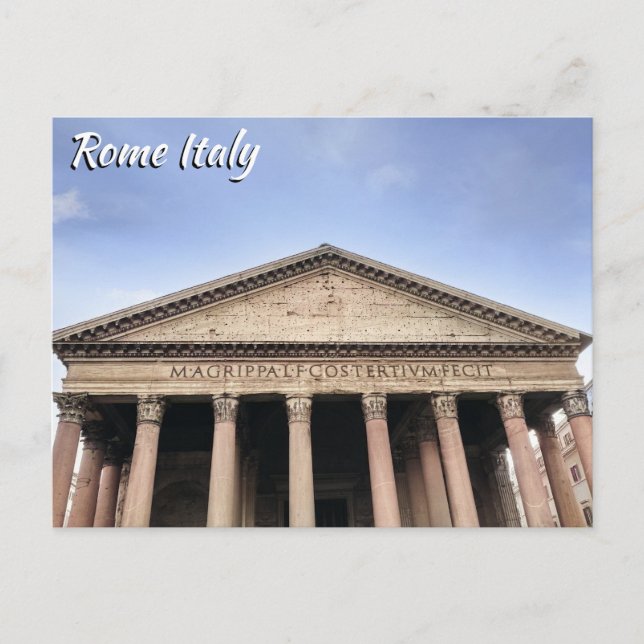 Rom, Italien Postkarte (Vorderseite)