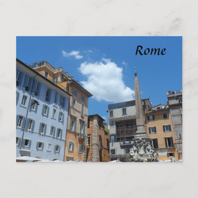 Rom, Italien Postkarte (Vorderseite)