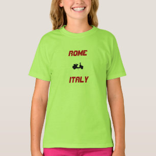 Rom, Italien (Region Latium) Scooter Kids T-Shirt