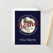 Rom Italien Retro Kolosseum Vintager Urlaub