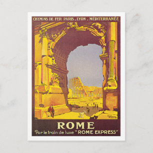 Rom Italien Rom Express Reiseplaner Art Postkarte