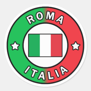 Rom Italien Runder Aufkleber