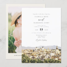 ROM Italien Skyline Hochzeit in Urlaubsort