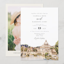 ROM Italien Skyline Hochzeit in Urlaubsort