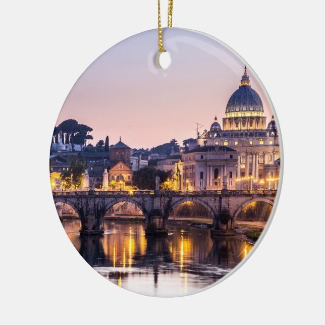 Rom Italien - St- Peterskathedrale Keramik Ornament (Links)