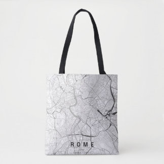 Rom Italien Stadtplan Minimales Design Tasche