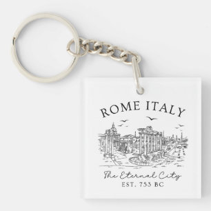 Rom - Italien Vintag Schlüsselanhänger