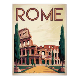 Rom Italien vintage Fotodruck