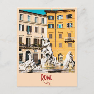 Rom, Italien Vintage-Postkarte Postkarte