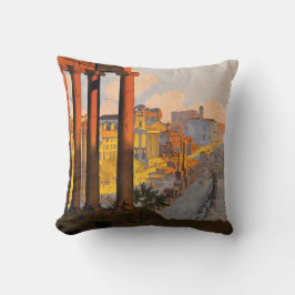 Rom Italien Vintage Reise Kissen