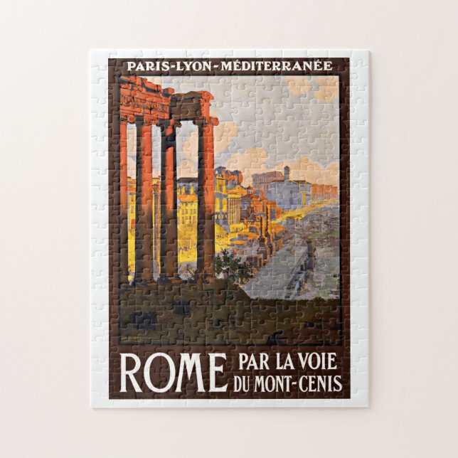 Rom Italien Vintage Travel (Vertikal)