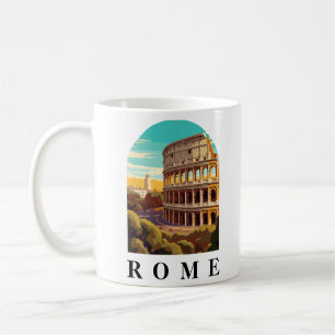 Rom Kolosseum Italien Reisevorführung Kaffeetasse