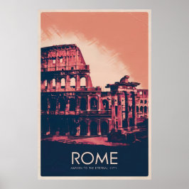 Rom - Kolosseum & Ruins Poster