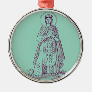 Rom-Mosaik Ornament Aus Metall