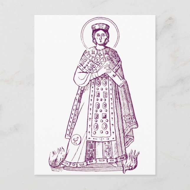 Rom-Mosaik Postkarte (Vorderseite)