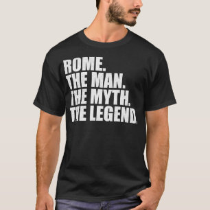 Rom Name Rom Vorname T-Shirt