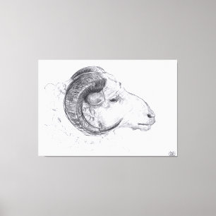 ROM - Original Zeichn - Canvas Print Leinwanddruck