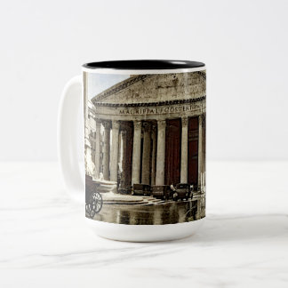 ROM-PANTHEON-VOR KRIEGSdreißiger jahre Zweifarbige Tasse
