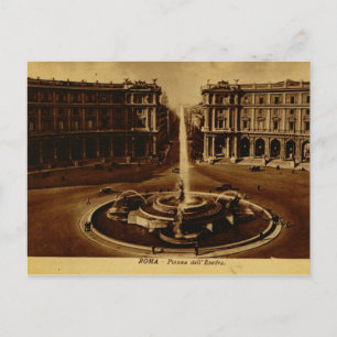 Rom, Piazza dell' Esedra 1890 Postkarte