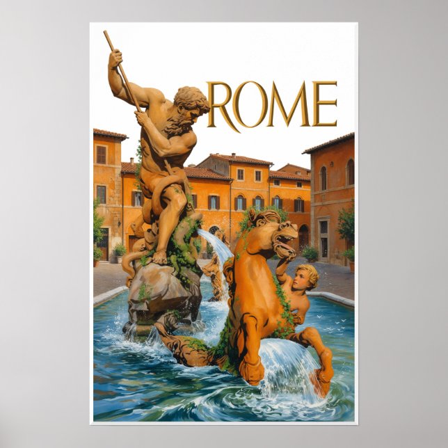 Rom-Plakat  Poster (Vorne)