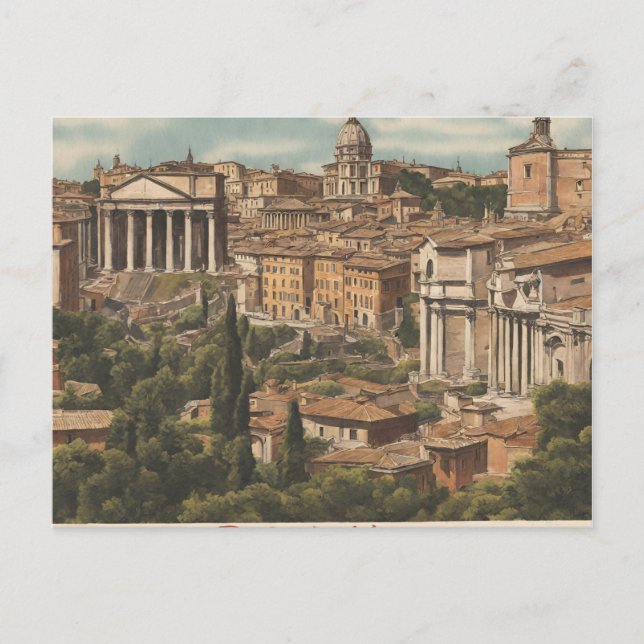 Rom Postcard (Rom 5) Postkarte (Vorderseite)