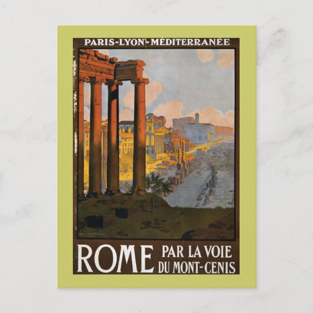 Rom Postkarte (Vorderseite)