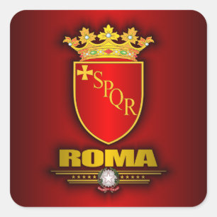 Rom (Rom) Quadratischer Aufkleber