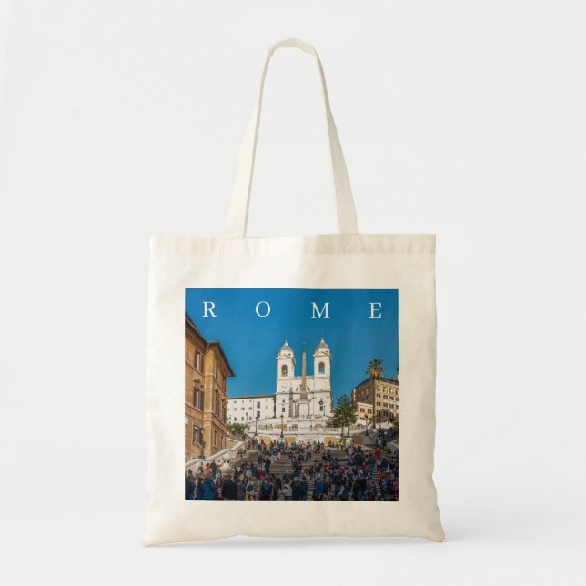 Rom Spanische Treppe Aussicht Tasche (Vorne)