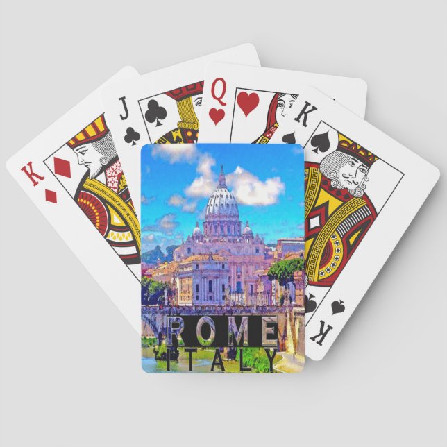 Rom Spielkarten (Rückseite)