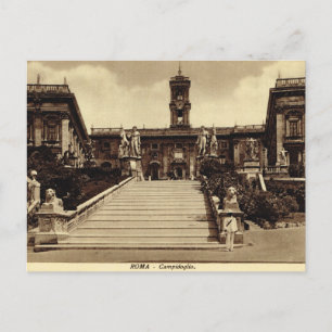 Rom, Treppen zum Campodoglio Postkarte