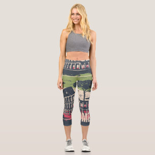 Rom Typografie: Eiffelturmposter. Capri Leggings