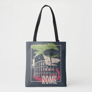 Rom Typografie: Eiffelturmposter. Tasche