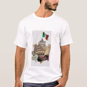 Rom Venedig Italien Reise-Shirt Italienische Seh T-Shirt