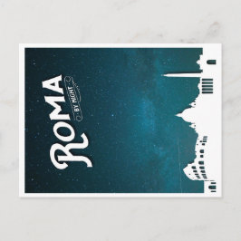 Roma bei Nacht - Postkarte