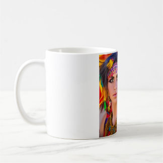 Roma Chai Roma Girl multicolore A.I. Art Mug