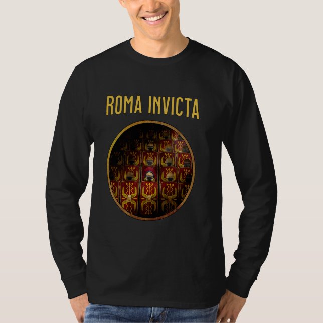 Roma Invicta Legionen von Rom Antike römische Gesc T-Shirt (Vorderseite)