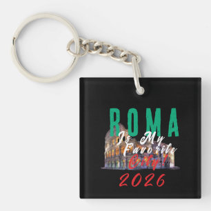 Roma ist meine Lieblingsstadt Schlüsselanhänger